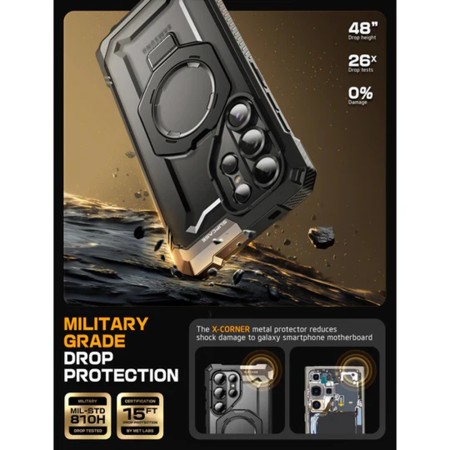 Husa pentru Samsung Galaxy S25 Ultra - Supcase Unicorn Beetle Defender - Desert
