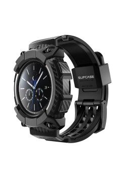 Husa pentru Google Pixel Watch 3 45mm + Curea - Supcase Unicorn Beetle Pro - Black