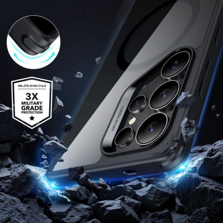 Husa pentru Samsung Galaxy S25 Ultra - ESR Classic Hybrid HaloLock - Clear Black