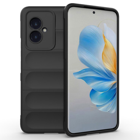 Husa pentru Honor 100, Antisoc, Margini Striatii, Magic Shield, Black