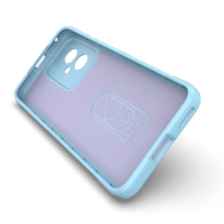Husa pentru Honor 100, Antisoc, Margini Striatii, Magic Shield, Bleu