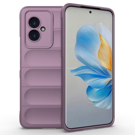 Husa pentru Honor 100, Antisoc, Margini Striatii, Magic Shield, Purple