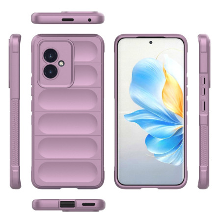 Husa pentru Honor 100, Antisoc, Margini Striatii, Magic Shield, Purple