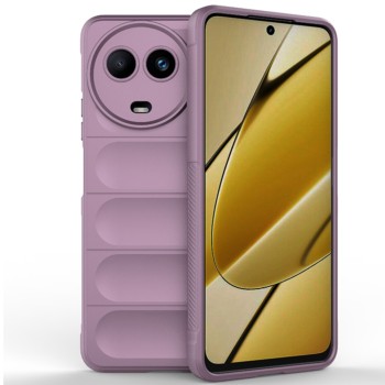Husa pentru Realme 11 5G, Antisoc, Margini Striatii, Magic Shield, Purple