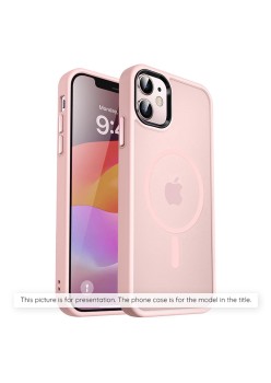 Husa pentru iPhone 14 Plus - Techsuit HaloFrost MagSafe Series - Pink