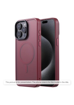 Husa pentru iPhone 14 Plus - Techsuit HaloFrost MagSafe Series - Bordeaux