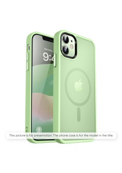 Husa pentru iPhone 14 Plus - Techsuit HaloFrost MagSafe Series - Light Green