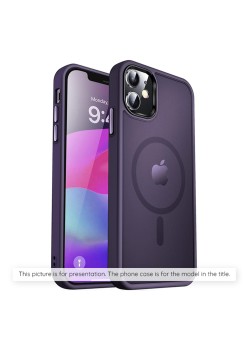 Husa pentru iPhone 14 Pro - Techsuit HaloFrost MagSafe Series - Deep Purple