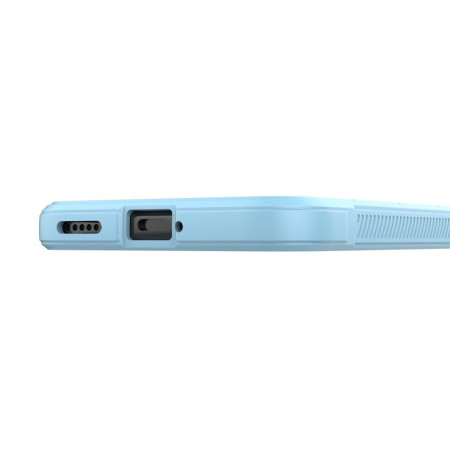 Husa pentru Huawei nova 11 / nova 12s, Antisoc, Margini Striatii, Magic Shield, Bleu