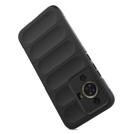 Husa pentru Huawei nova 11 / nova 12s, Antisoc, Margini Striatii, Magic Shield, Black