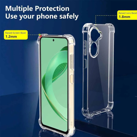 Husa Antisoc pentru Huawei nova 11 SE / 12 SE, AirBag PRO, Clear