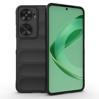 Husa pentru Huawei nova 11 SE / 12 SE, Antisoc, Margini Striatii, Magic Shield, Black