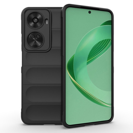 Husa pentru Huawei nova 11 SE / 12 SE, Antisoc, Margini Striatii, Magic Shield, Black
