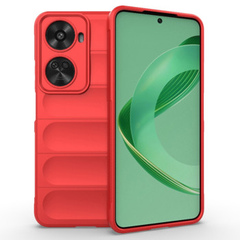 Husa pentru Huawei nova 11 SE / 12 SE, Antisoc, Margini Striatii, Magic Shield, Red