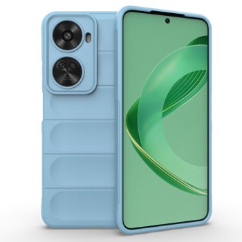 Husa pentru Huawei nova 11 SE / 12 SE, Antisoc, Margini Striatii, Magic Shield, Bleu