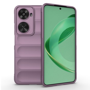 Husa pentru Huawei nova 11 SE / 12 SE, Antisoc, Margini Striatii, Magic Shield, Purple