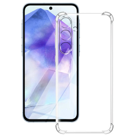 Husa Antisoc pentru Samsung Galaxy M55, AirBag PRO, Clear