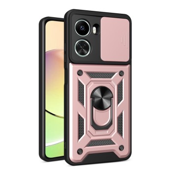 Husa pentru Huawei nova 11 SE / 12 SE, Magnetic Ring, CamShield, Rose Gold