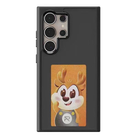 Husa SmartScreen NFC pentru Samsung Galaxy S23 Ultra, Protectie si Tehnologie, Negru