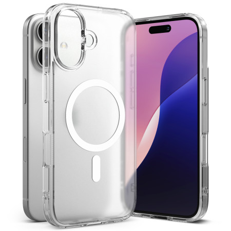 Husa pentru iPhone 16 Plus - Ringke Fusion MagSafe - Matte Clear