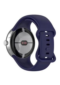 Curea pentru Google Pixel Watch 3 45mm - Techsuit Watchband (W031) - Navy Blue