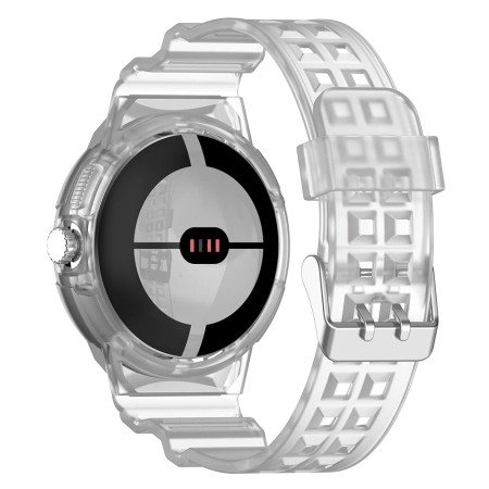 Curea pentru Google Pixel Watch / Watch 2 / Watch 3 41mm - Techsuit Watchband (W065) - Clear