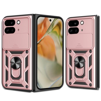 Husa pentru Google Pixel 9 Pro Fold - Privacy CamShield - Rose Gold