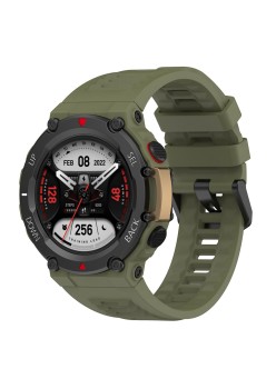 Curea pentru Amazfit T-Rex 2 / 2 Ocean Blue - Techsuit Watchband (W067) - Dark Green