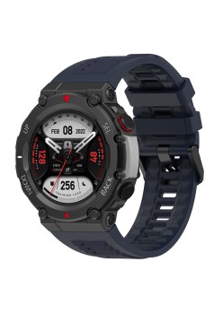 Curea pentru Amazfit T-Rex 2 / 2 Ocean Blue - Techsuit Watchband (W067) - Navy Blue