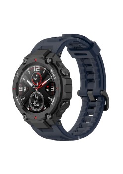 Curea pentru Amazfit T-Rex / T-Rex Pro - Techsuit Watchband (W067) - Navy Blue