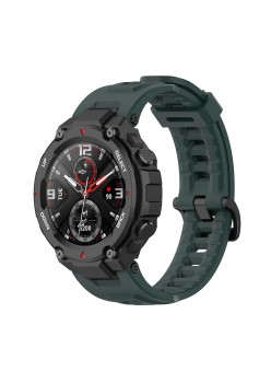 Curea pentru Amazfit T-Rex / T-Rex Pro - Techsuit Watchband (W067) - Dark Green