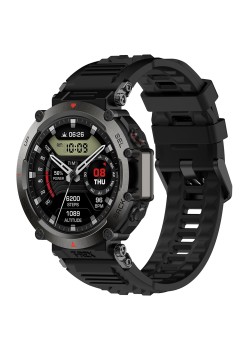 Curea pentru Amazfit T-Rex Ultra - Techsuit Watchband (W067) - Black