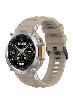 Curea pentru Amazfit T-Rex Ultra - Techsuit Watchband (W067) - Beige