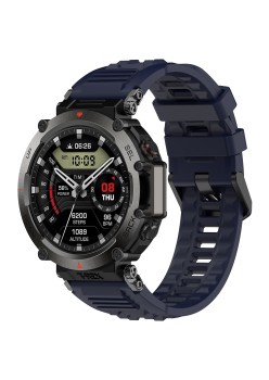 Curea pentru Amazfit T-Rex Ultra - Techsuit Watchband (W067) - Navy Blue