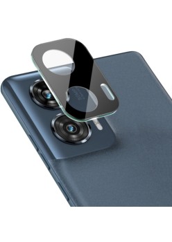 Folie Camera pentru Motorola Edge 50 Fusion - 9H Sticla Securizata, Anti Explozie, Negru