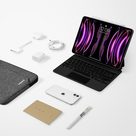 Husa tableta 11 inch, Tomtocc tablet Sleeve, Gray