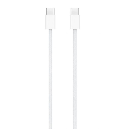 Cablu de Date USB-C la USB-C, 1m, 60W, Apple MQKJ3ZM/A, White