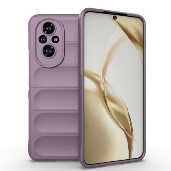 Husa Antisoc pentru Honor 200, Margini Striate, Magic Shield, Protectie Completa, Purple
