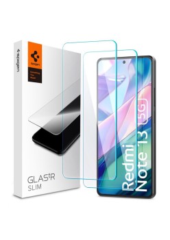 Folie pentru Xiaomi Redmi Note 13 5G (set 2) - Spigen Glas.tR Slim - Clear