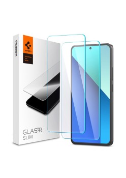 Folie pentru Xiaomi Redmi Note 13 4G (set 2) - Spigen Glas.tR Slim - Clear