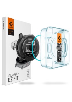 Folie pentru Garmin Instinct 2X Solar (set 2) - Spigen Glas.TR EZ FIT - Clear