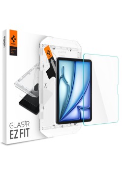 Folie pentru iPad Air 11 (2024) - Spigen Glas.TR EZ FIT - Clear