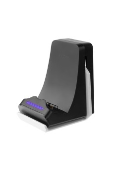 Stand Vertical, Alimentare Controller, Suport Casti - Fixed (FIXPS5-HCD-BW) - Black