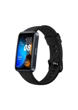 Curea pentru Huawei Band 8 / 9 - Fixed Silicone Strap - Black