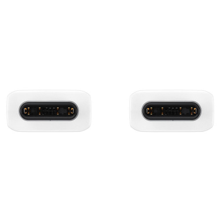 Cablu date Samsung EP-DG977BWE, Tip-C to Tip-C, 100W, 0.98m, White (Bulk Packing)