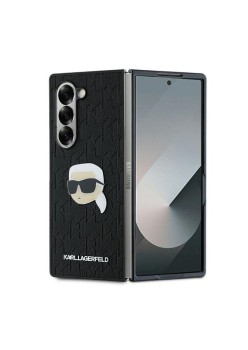 Husa pentru Samsung Galaxy Z Fold6 - Karl Lagerfeld Saffiano (KLHCZFD6PGKSKIHK) - Monogram Head Pin
