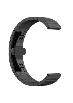 Curea pentru Garmin Fenix 5/5 Plus 6/6 Pro/7/Forerunner 935/945/Approach S60 - Techsuit Watchband QuickFit 22mm (W012) - Black