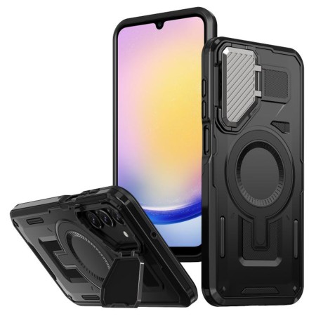 Husa pentru Samsung Galaxy A25 - ArmorVault MagSafe – Protecție și Funcționalitate de Top, Negru
