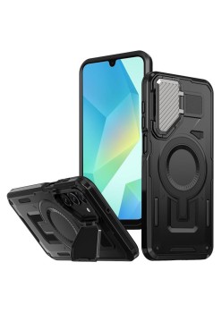 Husa pentru Samsung Galaxy A16 - ArmorVault MagSafe – Protecție și Funcționalitate de Top, Negru