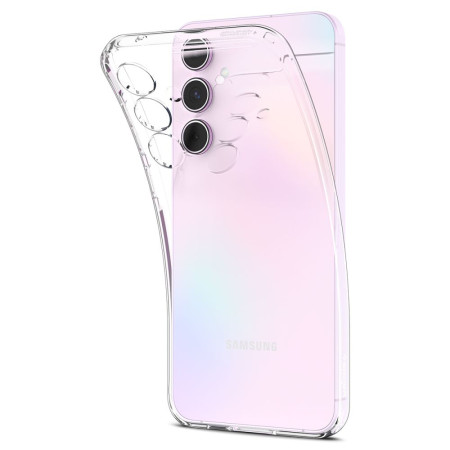 Husa pentru Samsung Galaxy A55 5G, Spigen Liquid Crystal, Clear